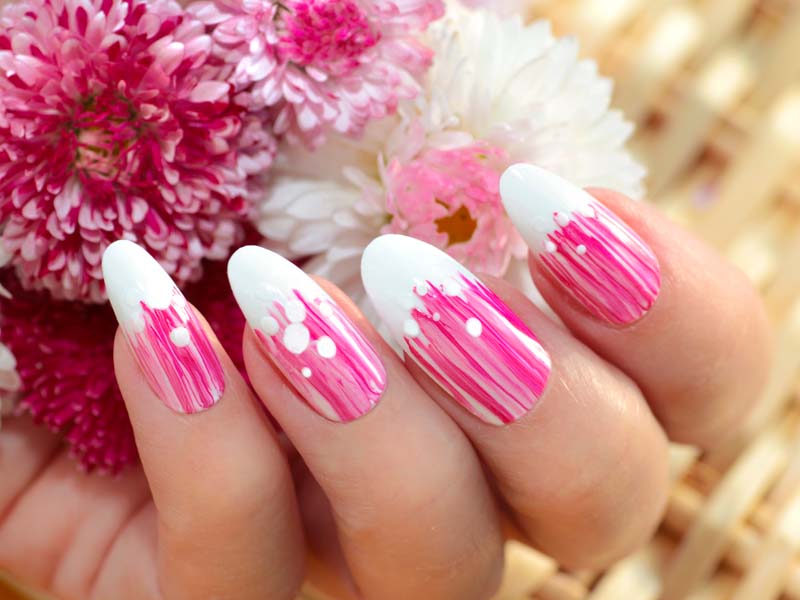 Pink and White Nails Every Girl Will Adore