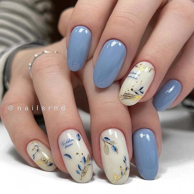 Baby Blue Color for Gel Nails