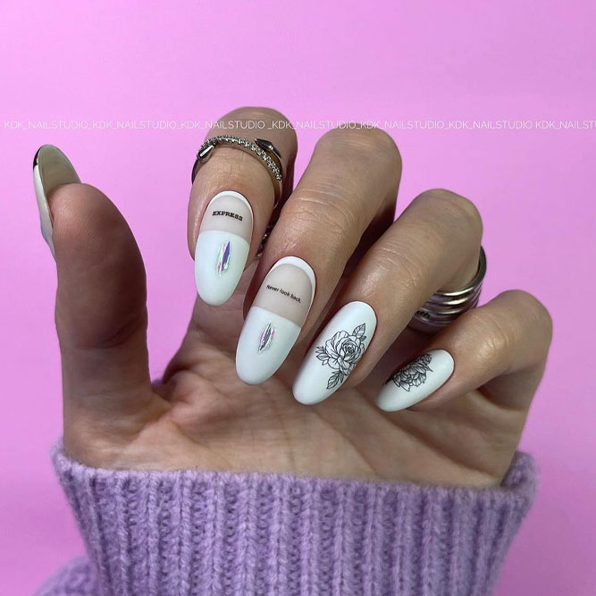White Nails Gel Polish