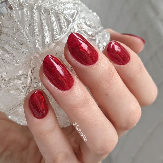 Red Color Nails Trends
