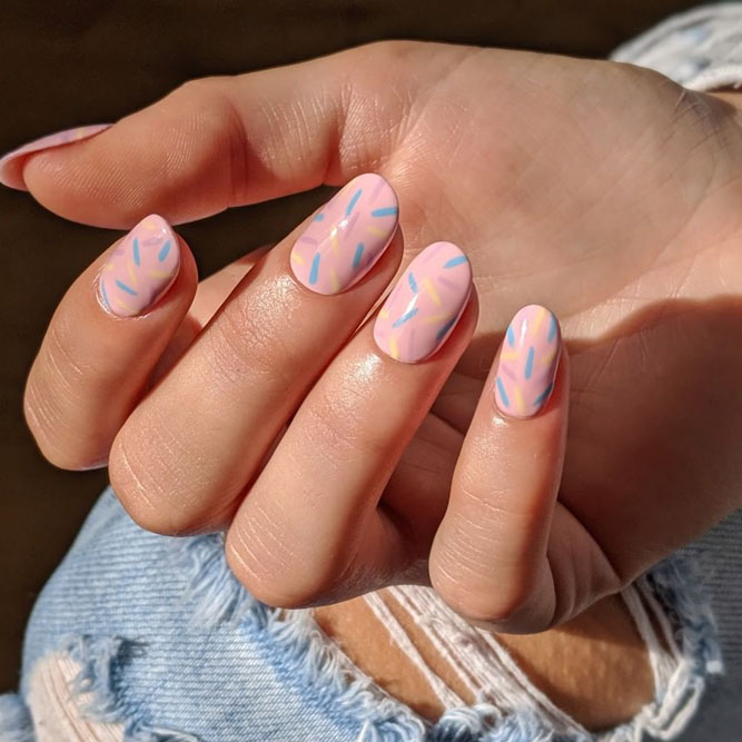 Light Pink Nails Color