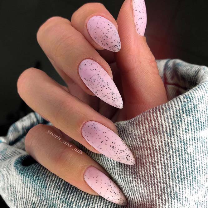 Baby Pink Nails Color