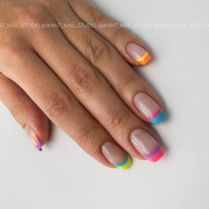 French Designs for Short Nails