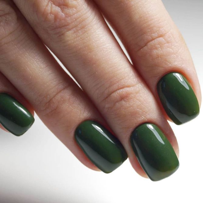 Easy Designs For St.Patricks Day Nails Green