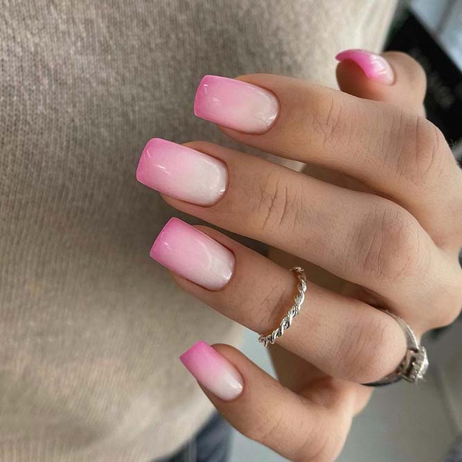 Light Pink Summer Nails 
