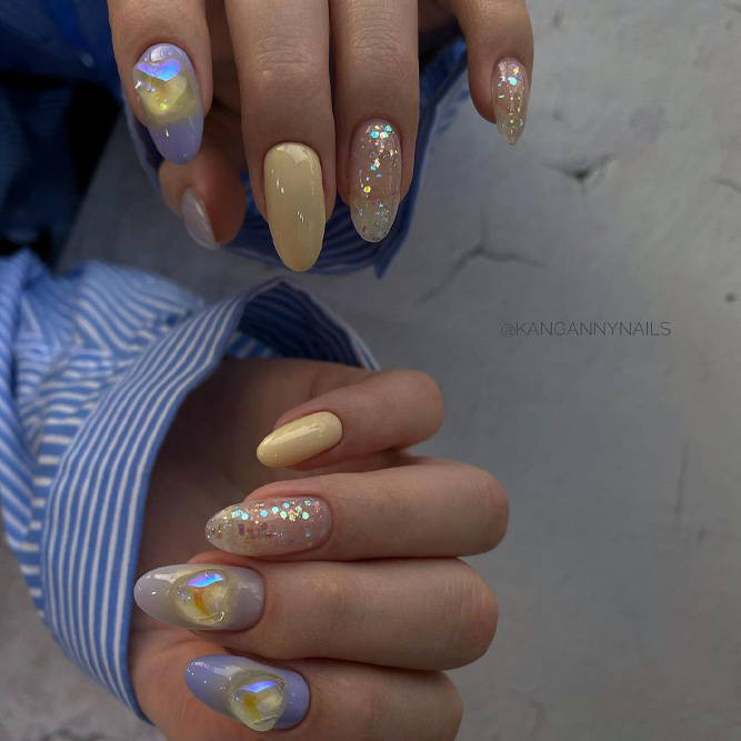 Fancy Nails With Accents