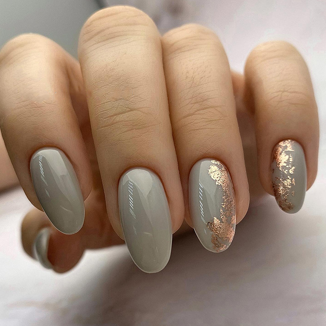 11 Rose Gold Nails Designs to Pair With a Glass of Rosé, Gold Nails -  valleyresorts.co.uk