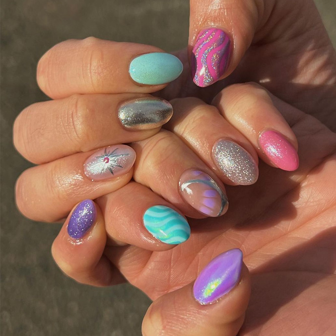 Holographic Manicure