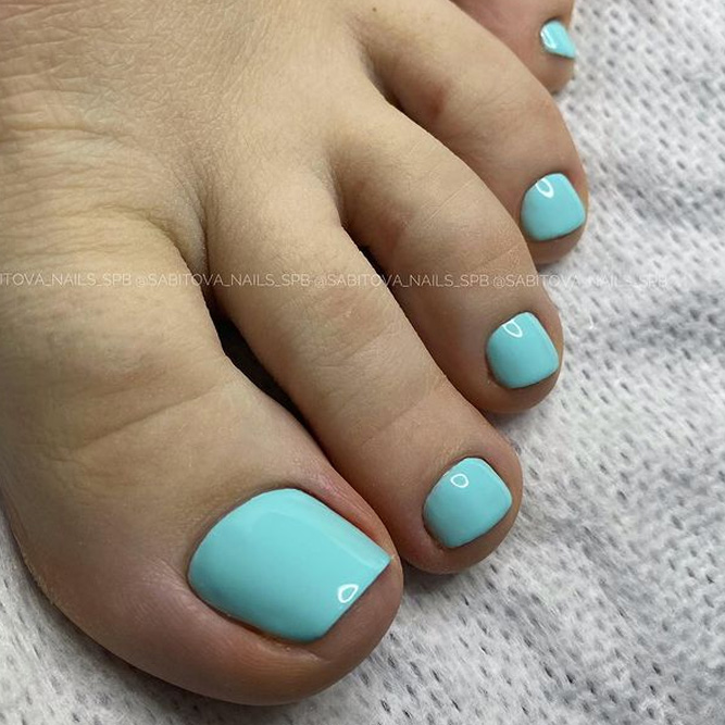 Teal Blue Toe Nail Colors