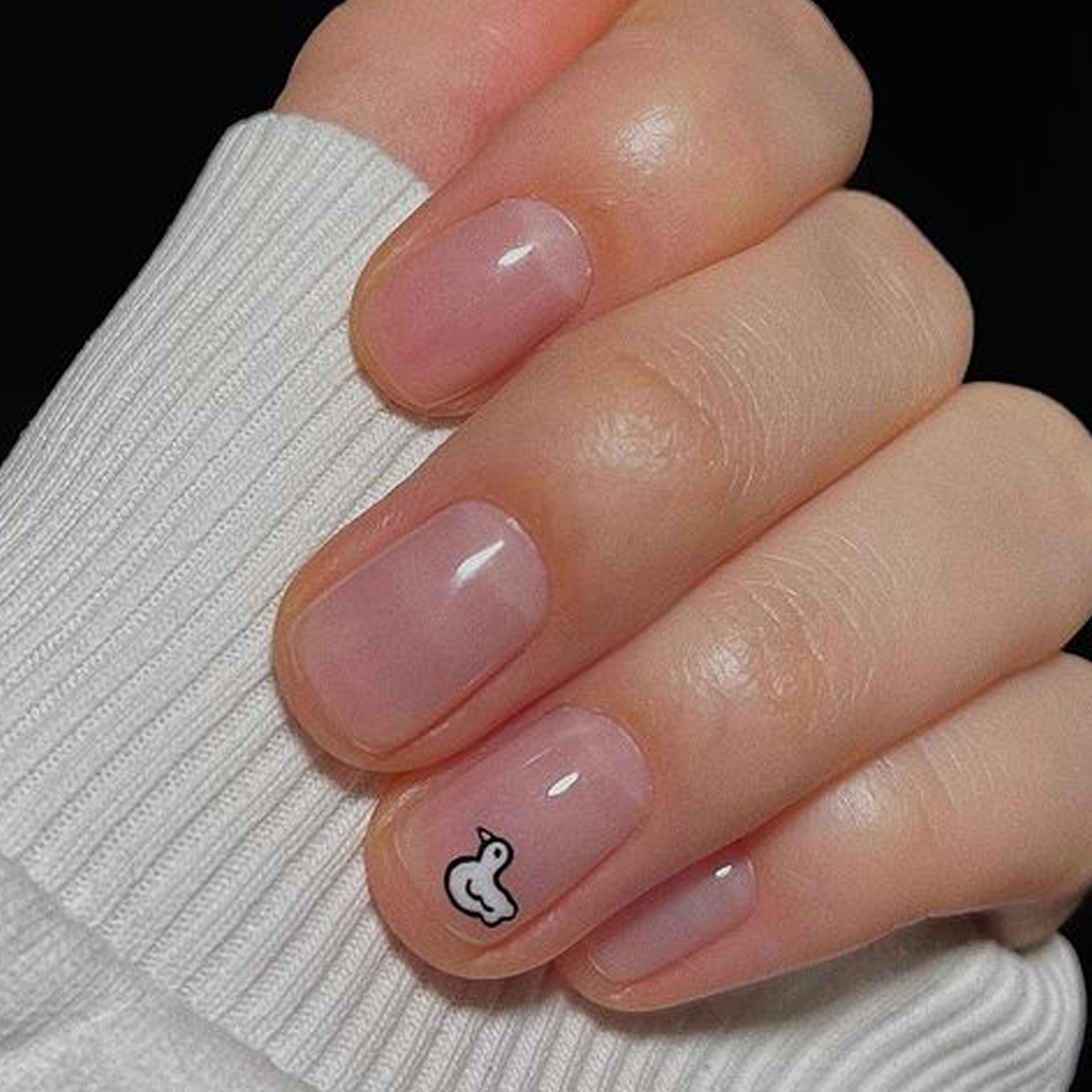 Cute Duck Nature Nails