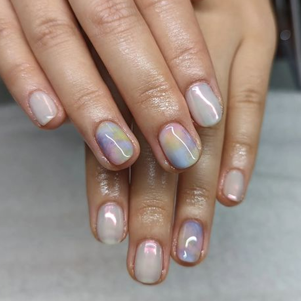 Watercolor Nails