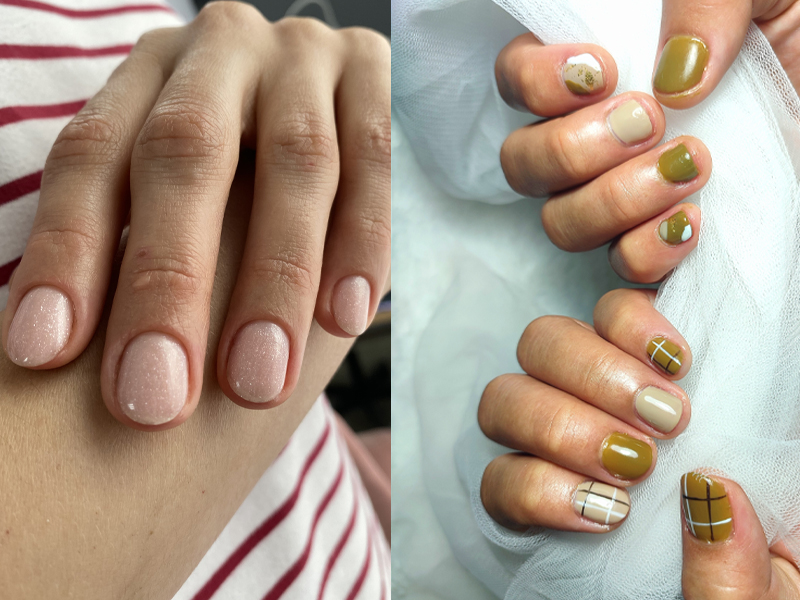 Neutral Minimalist Nail Art for Perfect Manicure