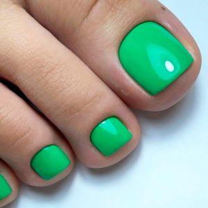 Green Nail Shades For Toes