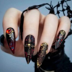 Halloween Gothic Nails