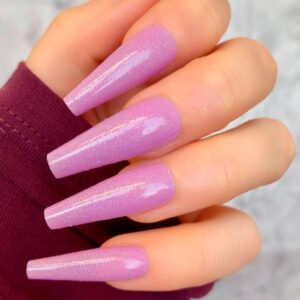 Purple Nails for Autumn Season