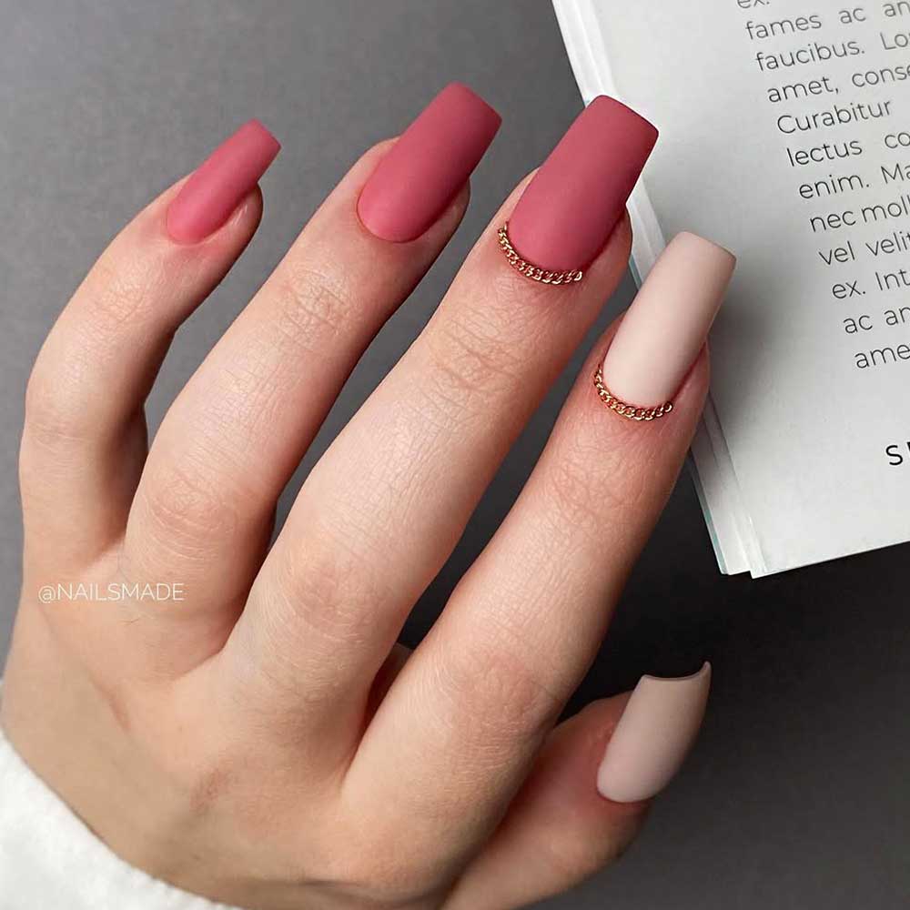 Mauve Fall Color #nailcolors #fallnails #fallmanicure